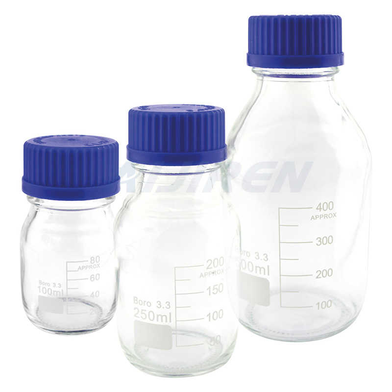 250ml GL45 reagent bottle Pyrex